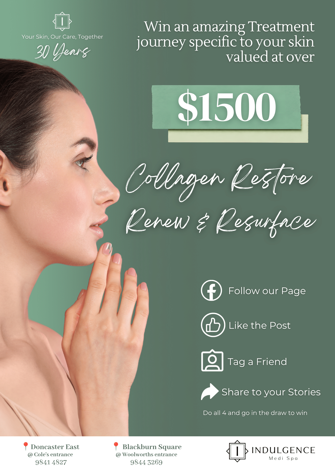 August 2026 - Win an amazing Treatment