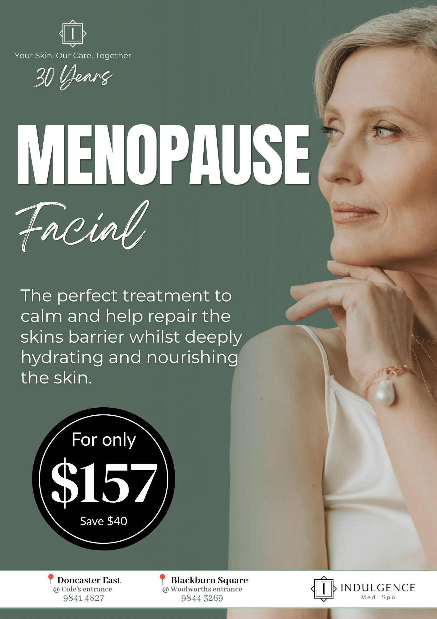 October 2026 - Menopause Facial