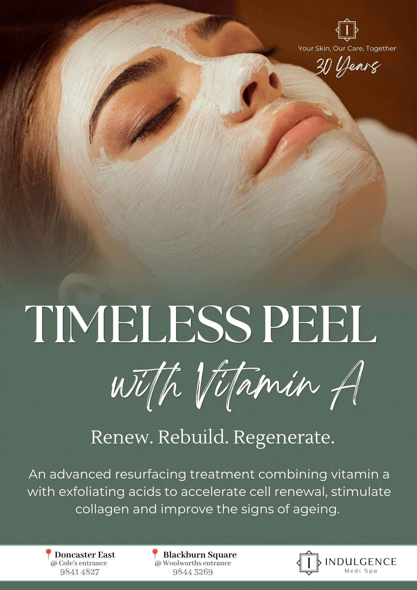 Timeless Peel with Vitamin A at Indulgence Medi Spa